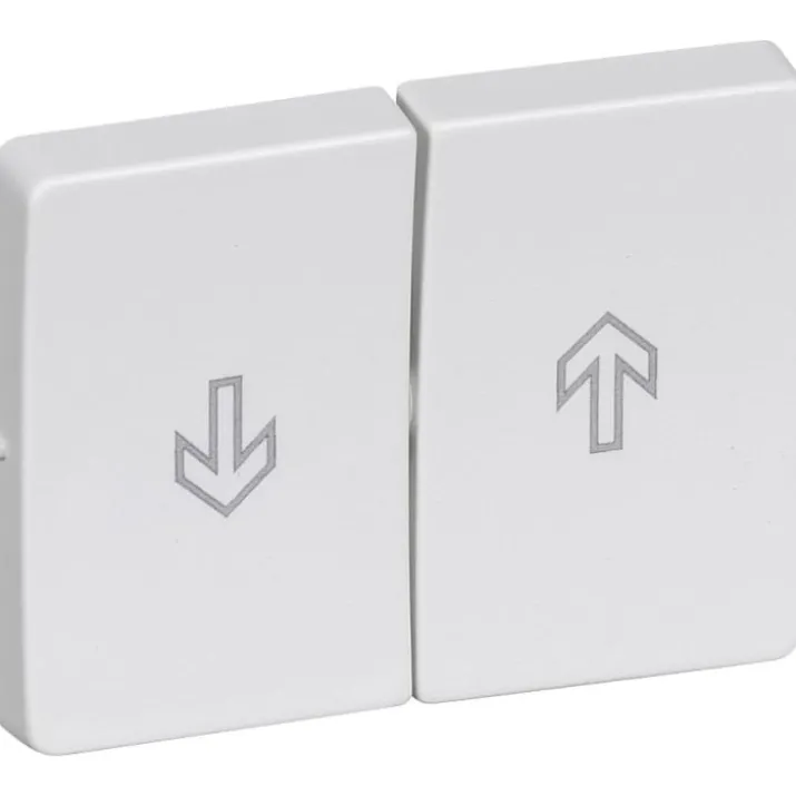 10 stk LK Opus 66 tangent for jalousiafbryder, 1 modul, hvid