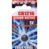 10 stk Maxell CR1216 batterier, 1 stk.