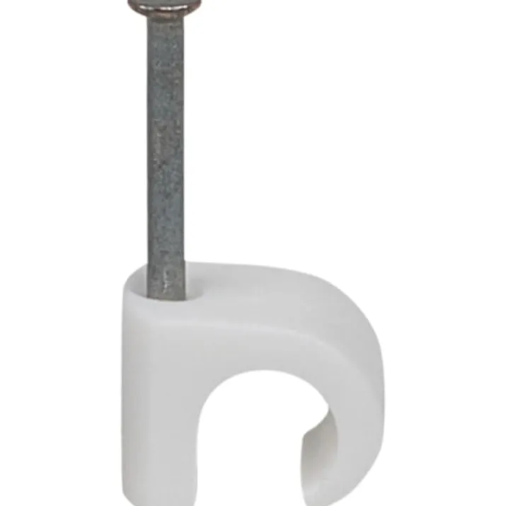 400 stk Tillex kabelclips 7-10/25 mm, hvid
