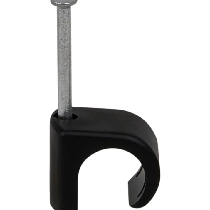 100 stk Tillex kabelclips 10-14/30 mm, sort