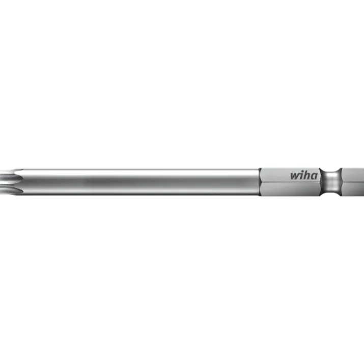 5 stk Wiha torx25H bit med hul, 90 mm