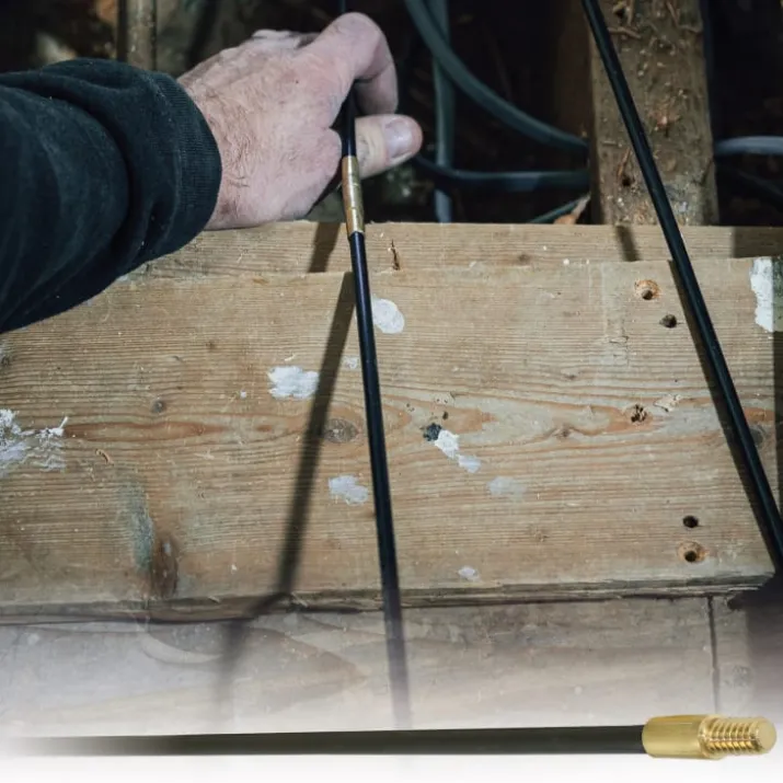 Super Rod søgestang, 1 meter, 5 stk, sort