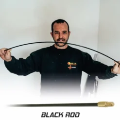 Super Rod søgestang, 1 meter, 5 stk, sort
