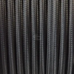 TBI stofledning, 3G0,75 mm², sort, metervare