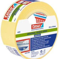 Tesa aftagelig dobbeltklæbende tape, 50 mm, 25 meter