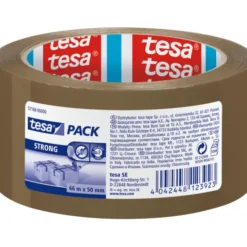 Tesa emballagetape, brun, stærk, 50 mm, 66 meter