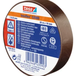 Tesa isoleringstape, brun, 19 mm, 20 meter