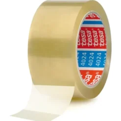 Tesa pakketape, transperant, 50 mm, 100 meter, 6 ruller