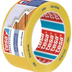 Tesa Professional byggetape, SPVC gul, 50 mm, 33 meter