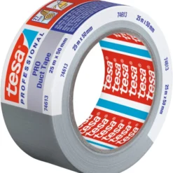 Tesa Pro 74613 lærredstape, grå, 50 mm, 25 meter