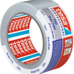 Tesa Pro 74613 lærredstape, grå, 50 mm, 25 meter