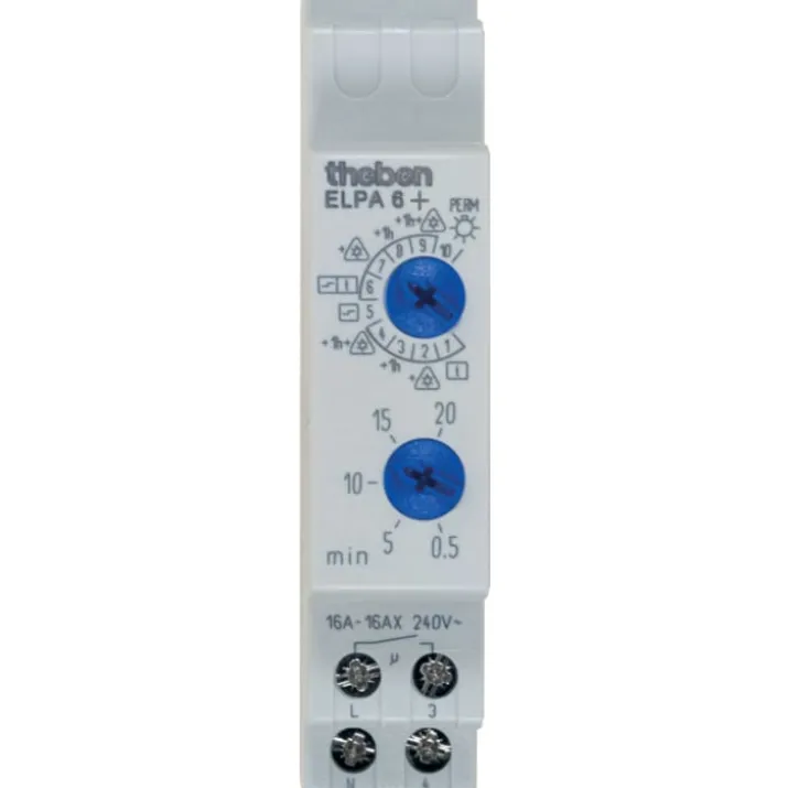 Theben Elpa 6 Plus trappeautomat, tidsrelæ, 230V, 3600W