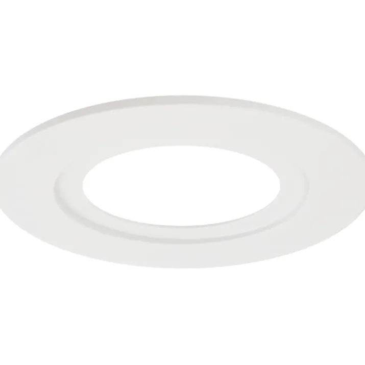 The Light Group frontring til OneSoft -og One360° indbygningsspot, hvid