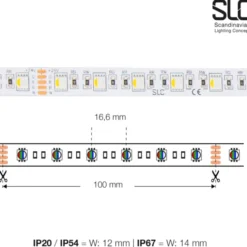 The Light Group LED strip, 5 meter, farveskift, 2700K