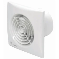 Thermex Silent 100CRIZ badventilator, timer, Ø100 mm, hvid