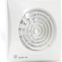 Thermex Silent 100CRZ badventilator, timer, Ø100 mm, hvid