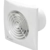 Thermex Silent 300CRZ badventilator, timer Ø150 mm, hvid