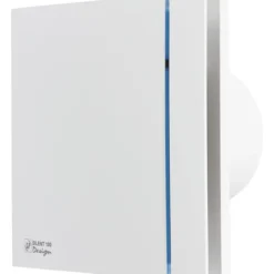 Thermex Silent 100 Design CZ badventilator, Ø100 mm, hvid