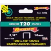 T2025 hæfteklammer flad 5000 stk, Ø8/10 mm