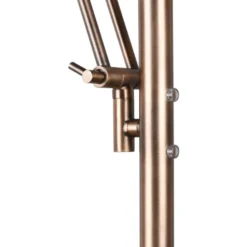 Trio Lighting Barrie gulvlampe, messing