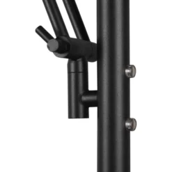 Trio Lighting Barrie gulvlampe, sort