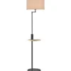 Trio Lighting Claas gulvlampe, sort