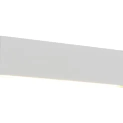Trio Lighting Concha væglampe, hvid, 28 cm