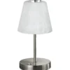 Trio Lighting Emmy bordlampe, stål