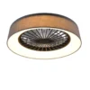 Trio Lighting Farsund loftventilator med lys