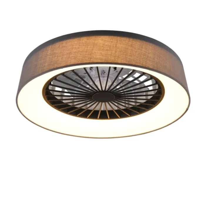Trio Lighting Farsund loftventilator med lys