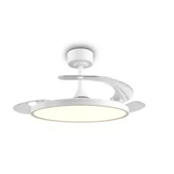 Trio Lighting Kasfjord loftventilator med lys