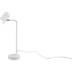 Trio Lighting Marley bordlampe, hvid