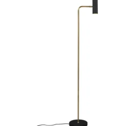 Trio Lighting Marley gulvlampe, messing