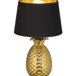 Trio Lighting Pineapple børnelampe, guld, 43 cm