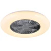 Trio Lighting Visby loftventilator med lys