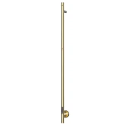 TVS Plus 1 håndklædetørrer, el, 8,5x150 cm, børstet guld