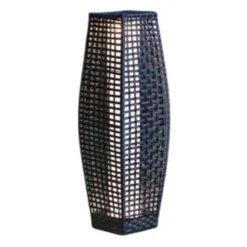 Veli Line Rattan solcelle lanterne, 69x22 cm