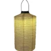 Veli Line solcelle papir lanterne, beige