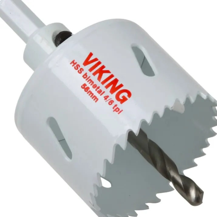Viking HSS bimetal hulsav med holder & centerbor, Ø56 mm