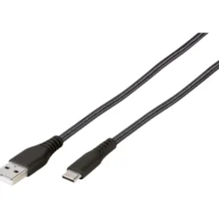 Vivanco LongLife kabel USB-A til USB-C, 1,5 meter