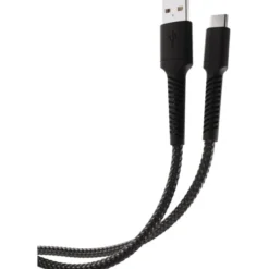 Vivanco Longlife USB-C/USB-A kabel, 0,5 meter
