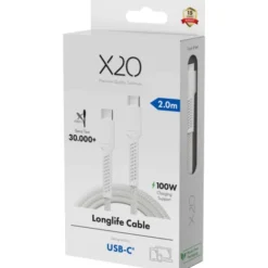 Vivanco oplader lightning/USB-C - 1,2 meter