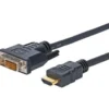 Vivolink HDMI til DVI-D kabel, 1 meter