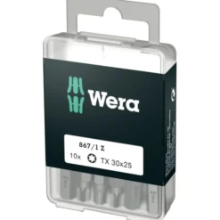 Wera 867/1Z Torx bits, TX30, 10 stk.