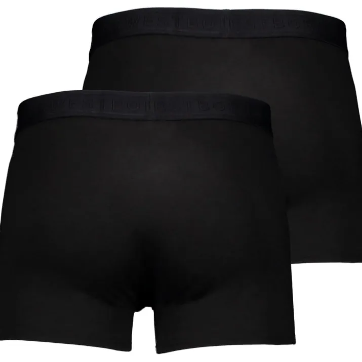 Westborn boxershorts i bambus, 2-pak, sort, str. 4XL