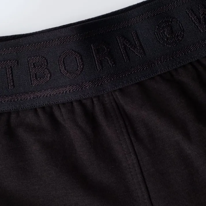 Westborn boxershorts i bambus, 2-pak, sort, str. 4XL