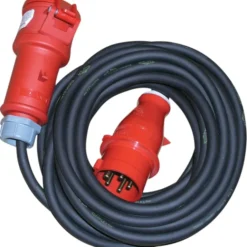 Wexim CEE kabelsæt, 3x16 mm² , 400V/63A, 25 meter