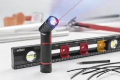 Wiha lommelygte med LED, laser og UV-lys