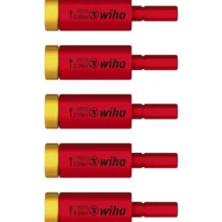 Wiha momentadaptere 0,8 til 4,0 Nm, 1000 volt, 5stk