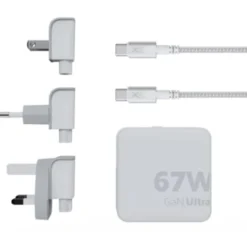 Xtorm GaN Ultra rejseoplader, USB-C, 67W, hvid